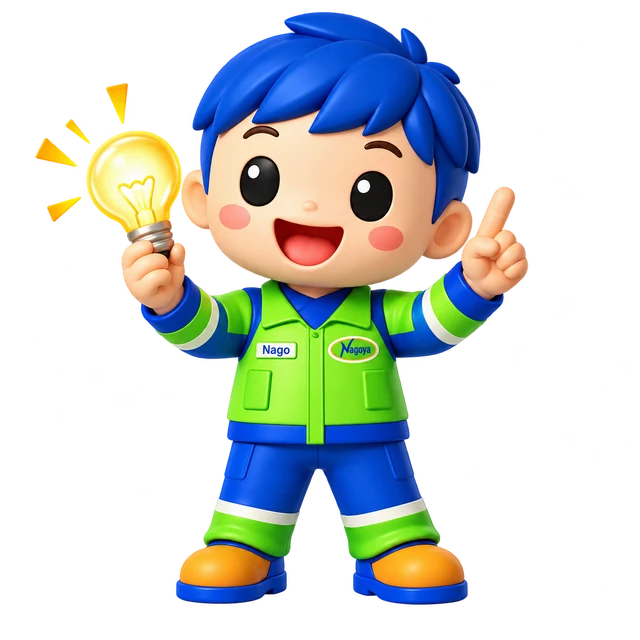 NAGO with an idea lightbulb